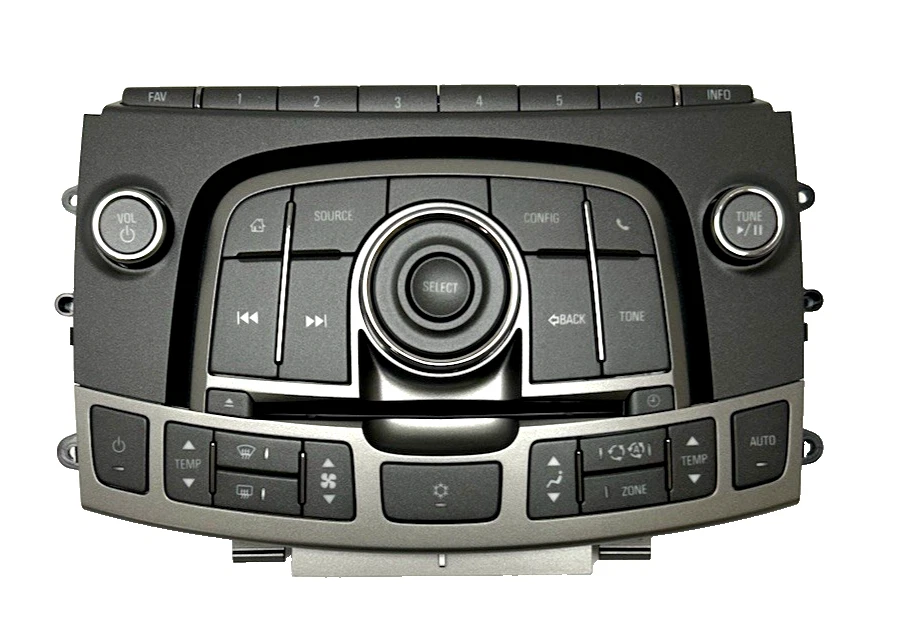 22758482 Unidad de control de tablero gris oscuro OEM ACDelco 2012-2013 Buick LaCrosse Foto 3 de 4