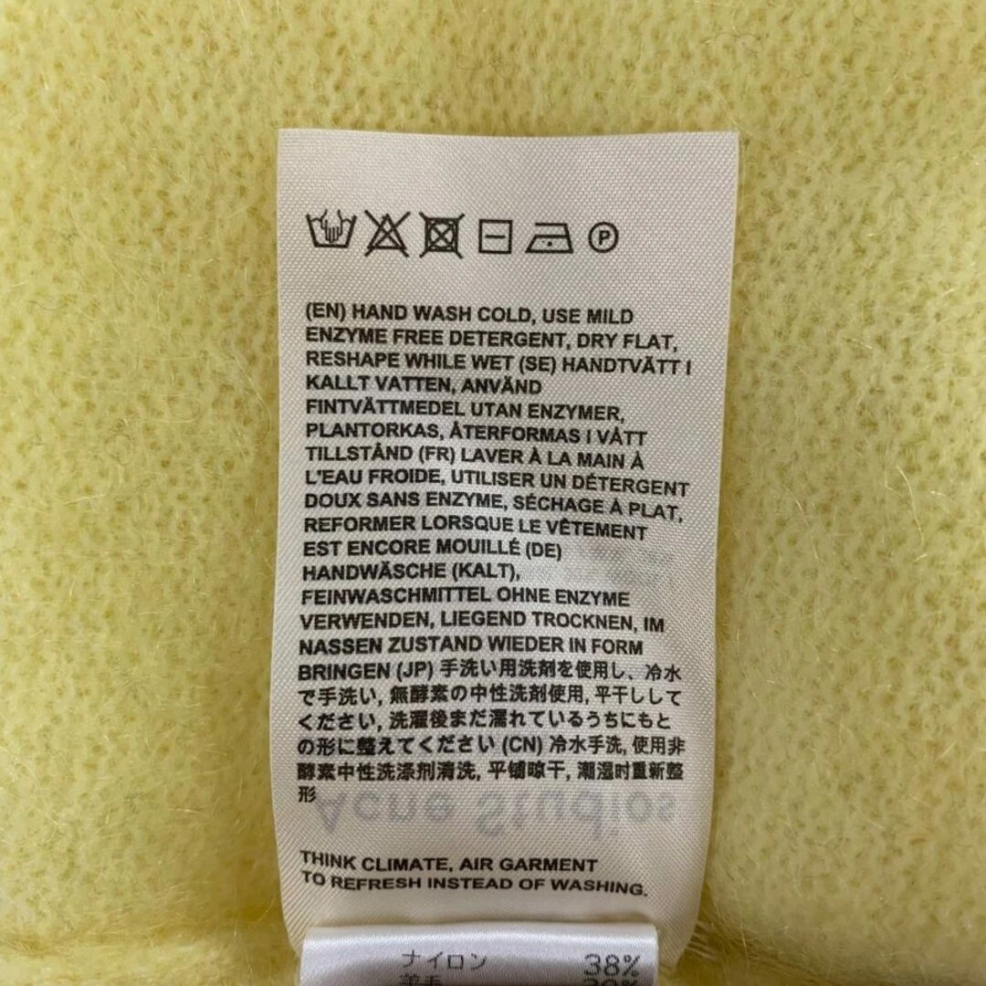 ACNE STUDIOS Maglione maglia Acnestudios drammatico mohair AFB4 usato0