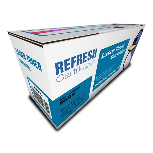 Refresh Cartridges Replacement Black 659X Toner Compatible With HP Printers - Afbeelding 3 van 6
