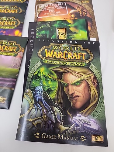2006 World Of Warcraft The Burning Crusade Game Manual Blizzard - Picture 5 of 5