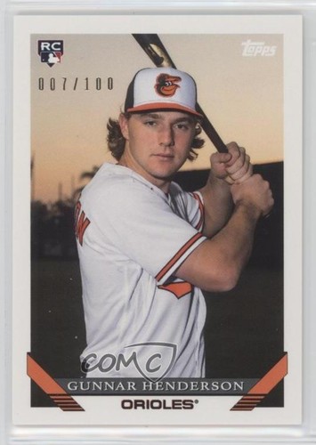 2023 Transcendent Collection VIP Party /100 Gunnar Henderson (White Jersey) RC - Picture 1 of 4