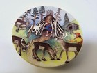 Arabia Finland Collector's dish "Reindeer Man in Summer", 1982 - Design by A.