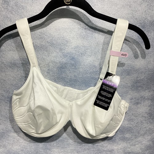 Bali Lift & Side Shaping BH 40D Weiß Bügel Soft Cup 3 Haken Neu mit Etikett