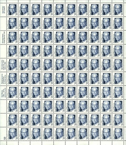US #2184 29c Earl Warren MNH VF-XF (BCV $105 for F-VF)  - Picture 1 of 2