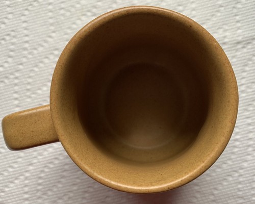 Govancroft Stoneware Coffee Tea Mug Dark Yellow/Mustard Scotland EUC - Picture 2 of 3