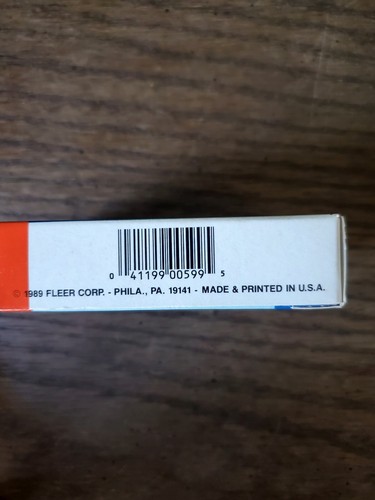 Fleer 1989 Baseball Heroes of Baseball Woolworth Boxed Set with Logo Stickers - Picture 4 of 4