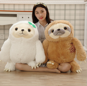 giant sloth pillow