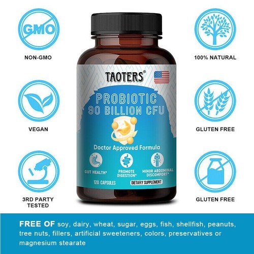 Prebiotic & Probiotics 90 Billion CFU Constipation & Bloating Relief - Picture 4 of 10