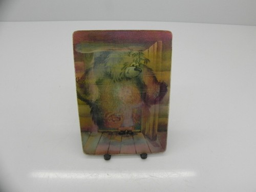 USSR SOVIET UNION POCKET CALENDAR 3D 1984 FAMOUS RUSSIAN CARTOON "GIRL & A BEAR” - Foto 2 di 5