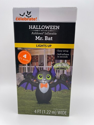 Halloween Herr Fledermaus luftgeblasen aufblasbar - 48 Zoll Home Outdoor Dekoration