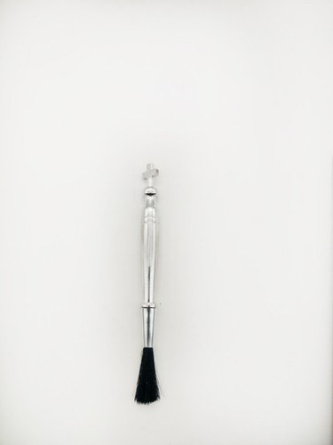 Cepillo de unción ortodoxo Striuchtsa 3,54" ébonita - Imagen 2 de 6