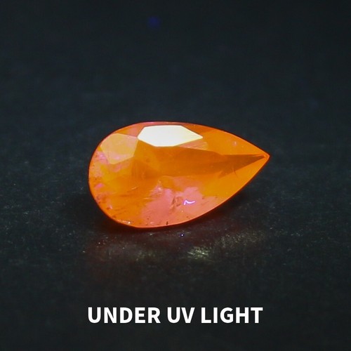 Natural Color Change Hackmanite 0.22 Carat 5.9x3.3 MM Pear Shape Faceted Gem - Picture 9 of 10