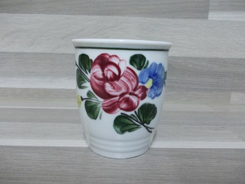 1 Becher  / Milchbecher   LILIEN  PORZELLAN  AUSTRIA  ALPENFLORA   Handgemalt  - Bild 1 von 4