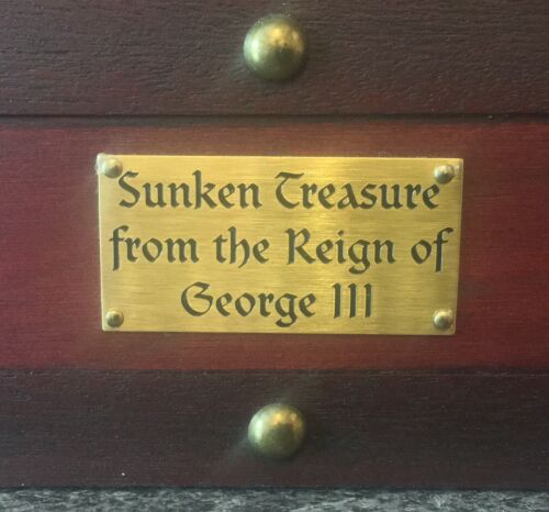 George III SUNKEN TREASURE COINS 1808 East India Company's Admiral Gardner - Picture 8 of 9