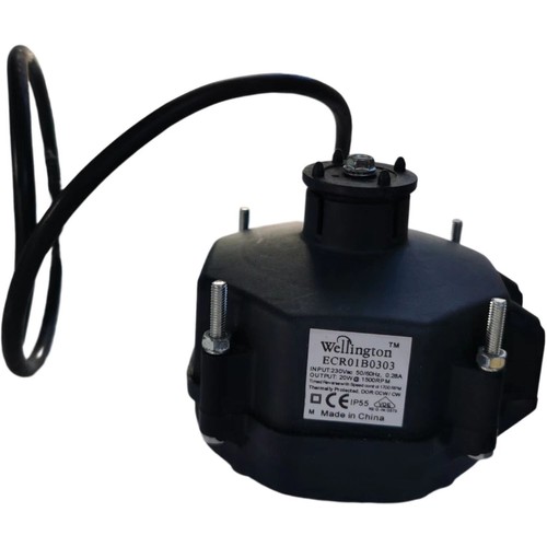 # WELLINGTON 0.28A 20W CONDENSER & EVAPORATOR FAN MOTOR Model: ECR01B0303 - Picture 5 of 10