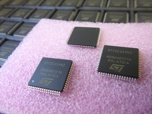 1 piece ST72C334N2 MCU 8bit with 8Kb FLASH, ADC, SCI, SPI, PWM NEW ~ - Picture 2 of 4