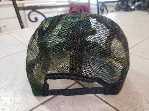Vintage Winchester World Record Performer XX All Mesh Camo Snapback Hat Cap - Picture 5 of 9