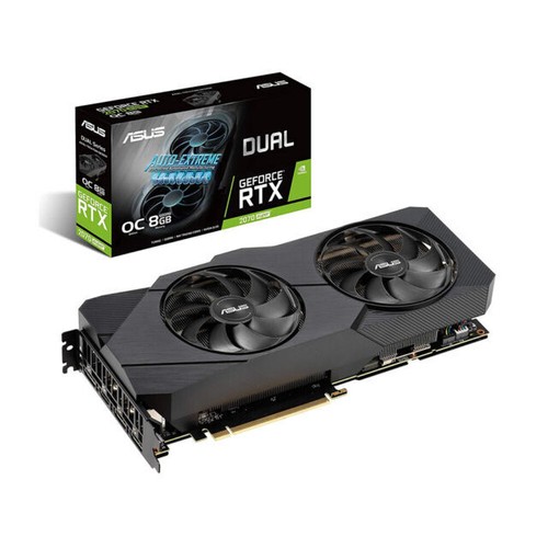 ASUS NVIDIA GeForce RTX 2070 8GB GDDR6 Graphics Card (DUALRTX2070SO8GEVO)