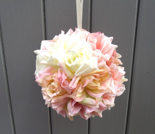Pomandras rosas artificiales - Imagen 3 de 3