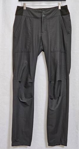 Women's REI Co-op Hiking Pant Outdoor Travel Zip Pocket Stretch Green Size 6
