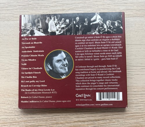 Eine Poc Ar Build CD Sean O Se mit Sean O'Riada und Ceoltoiri Chualann Gael Linn - Bild 2 von 2
