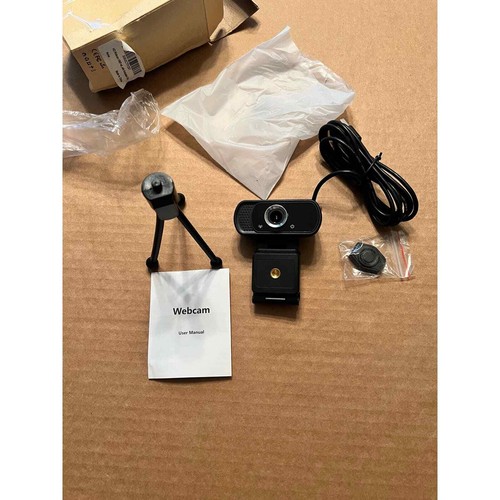 Nuovo in scatola! Webcam HD 1080P con clip girevole - Foto 2 di 6