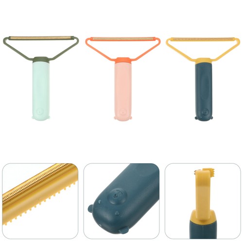  3 Pcs Manuelle Haar Rasierer Reisen Haarfänger Fusselschaber Aus Kunststoff - Picture 8 of 12