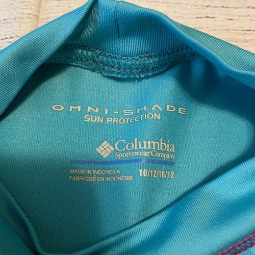 Columbia Onmi Shade Sun Protection Youth 10/12 Swim Shirt - Picture 7 of 8