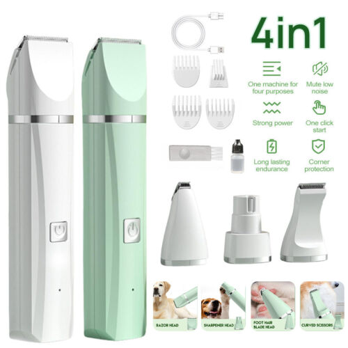 Professional Pet Dog Clippers Grooming Kit Pet Cat Hair Trimmer Electric Shaver - Picture 11 of 14