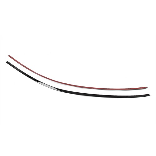 Titanium Black Window Strip Moulding Seal Belt Trim Decor For Audi Q3 SUV 19-24 - Foto 16 di 20