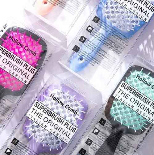 Wet & Dry Vented Detangling Hair Brush, Scalp Brush, Paddle Brush, Wig Brush - Picture 6 of 6
