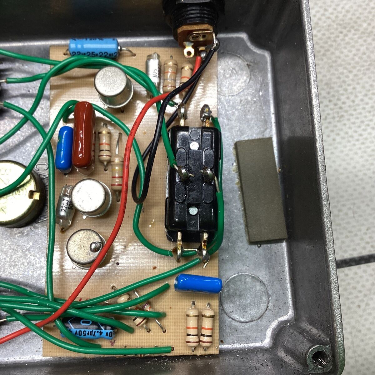 1995 Prescription Electronics The Yardbox USA Fuzz Pedal 1995 Prescription Electronics The Yardbox USA Fuzz Pedal