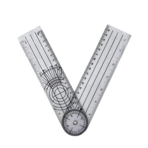 360 Degree Angle Ruler Wear-resistant Inclinometer Angle Finder for Elbows Knees - Picture 2 of 8