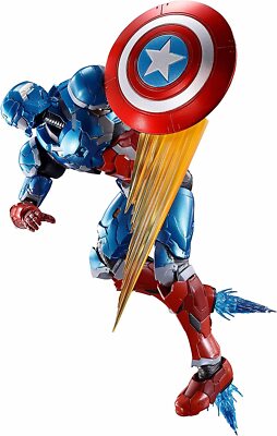 S.H. Figuarts Captain America (Tech on Avengers) Approximately