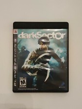 Playstation 3 PS3, Dark Sector D3 PUBLISHER. Tested & bought BLACK CASE. SONY