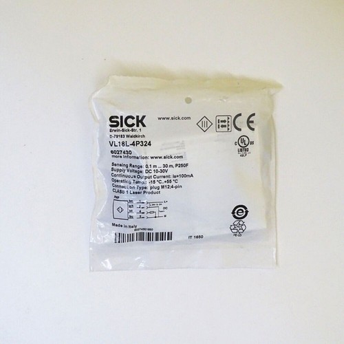 NEU SICK VL18L4P324 VL18L-4P324 6027430 Lichtschranke kostenloser Versand - Bild 4 von 4