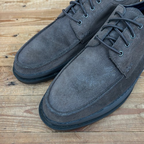 Cole Haan Oxford Shoes Mens Size UK 9.5 Mason Brown Suede Leather Boat Dress - Picture 8 of 12