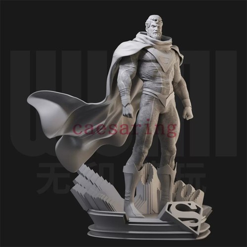 1/18th&1/24th Superman 3D Printing Figure Unpainted Model GK Blank Kit New Stock - Picture 2 of 5