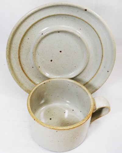 NIELSTONE GRAY by Dansk 5 Piece Place Setting With Soup NEW NEVER USED Japan - Picture 15 of 24