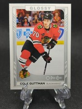 2023-24 Upper Deck Series 2 Cole Guttman Glossy OPC O-Pee-Chee R-32 Blackhawks