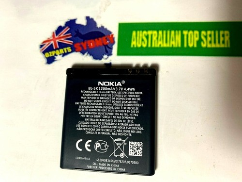 ORIGINAL NOKIA BL-5K Li-ion BATTERY, BL 5K, N85, N86, X7 X7-00 C7 C7-00 - Photo 4 sur 9