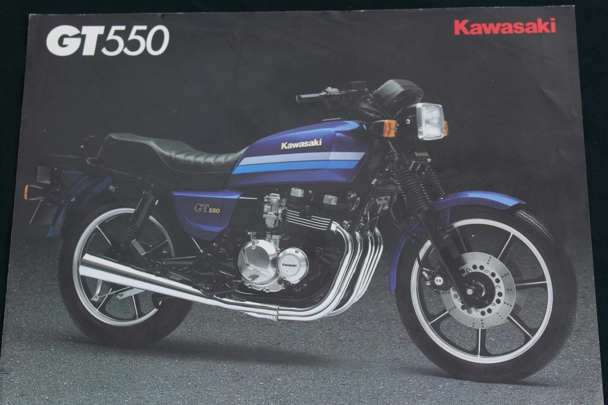Kawasaki GT550 Sales Sheet eBay