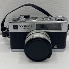 Yashica Electro 35 GL Silver F1.7 40mm Rangefinder From JAPAN untested
