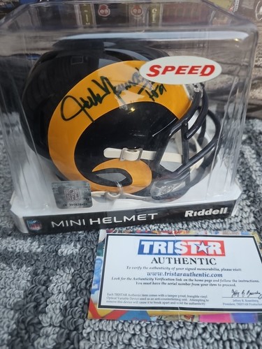 Signed Autographed Mini Helmet with COA - Picture 5 of 20