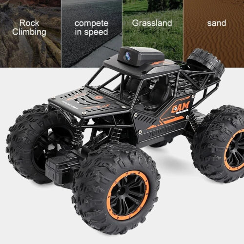 RC Car with HD 720P WiFi FPV Camera, 2.4G SUV Remote Control Climbing Toy - Picture 5 of 6