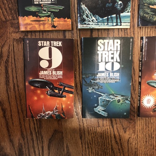 Vintage Star Trek Paperback Book Lot of 12 James Blish Foster PB 1970s - Picture 10 of 18
