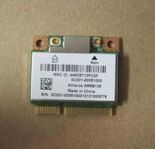 Scheda WiFi wireless ASUS X552L series - X552LDV board card Atheros AR5B125 - Foto 1 di 1