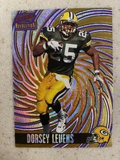 1998 Pacific Revolution Dorsey Levens /99 #53 Green Bay Packers