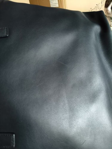 Knomo Maddox Zipped Leather Tote fits 14 inch laptop - Picture 6 of 7