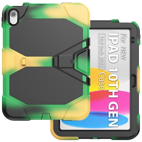 Funda de repuesto resistente con soporte para iPad 10º 9º 8º 7º 6º 5º Gen - Imagen 11 de 60